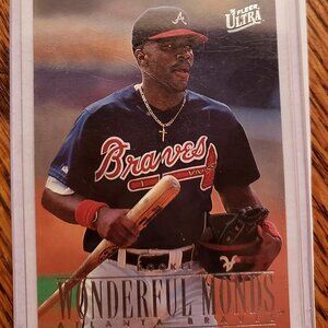1996 Fleer Corp® WONDERFUL MONDS, Atlanta Braves™ Fleer Ultra Collection ROOKIE